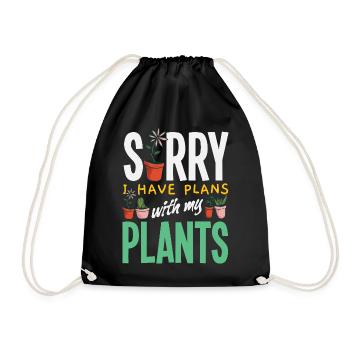 Garden & Plant Lovers Gifts - Drawstring Bag - black - Front