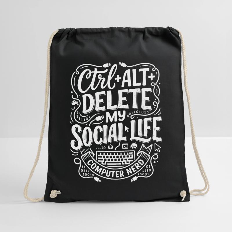 Ctrl+Alt+Delete – Computer Nerd Leben Turnbeutel