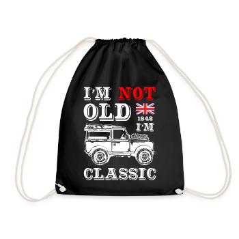 I_Am_Not_Old_I_Am_Classic - Sac de sport léger - noir - Devant