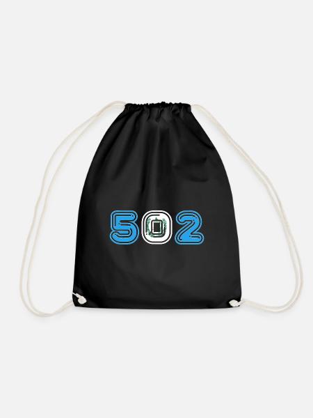 TEAM 502 GUATEMALA - Turnbeutel - Schwarz