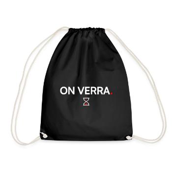 We will see humor modern attitude - Drawstring Bag - black - Front