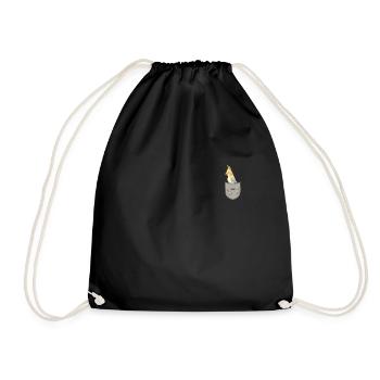 Calopsitte de poche calopsitte - Sac de sport léger - noir - Devant