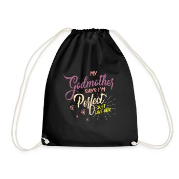 Godfather, godfather gender, betrayed - Drawstring Bag - black - Front