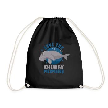 La laque, l’eau de mer, le dugong, - Sac de sport léger - noir - Devant
