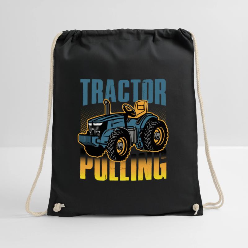 tractor pulling, tractor pulling, racing, Drawstring Bag