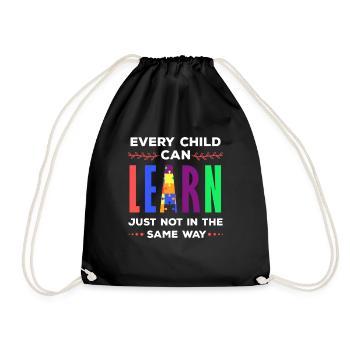 Enseignement spécial enseignants, pédagogie spécialisée - Sac de sport léger - noir - Devant