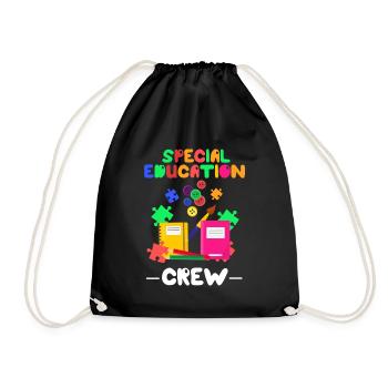 Enseignement spécial enseignants, pédagogie spécialisée - Sac de sport léger - noir - Devant