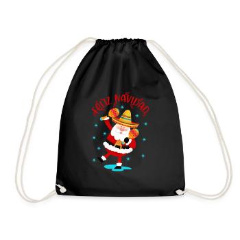 Noël mexicain, mexicain - Sac de sport léger - noir - Devant