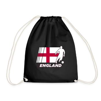 Football, Football Italie Football, Brésil - Sac de sport léger - noir - Devant