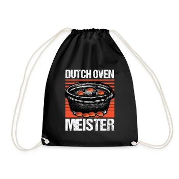 Dutch Oven Meister Dopfen Outdoor - Turnbeutel - Schwarz - Vorne