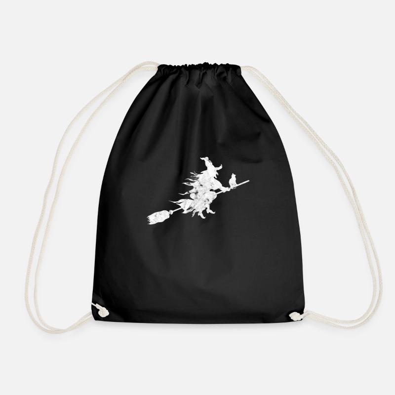 Sorcière d'Halloween - Sac de sport léger - noir