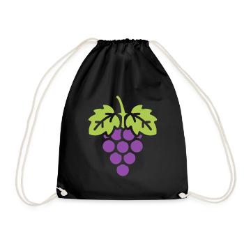 Raisin - Sac de sport léger - noir - Devant