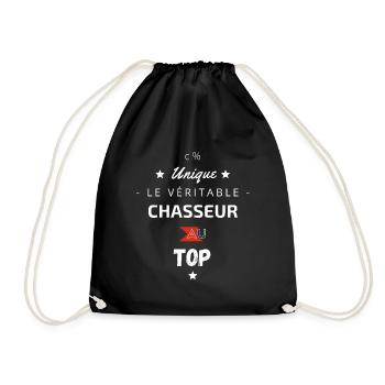 Le véritable Chasseur au top - Sac de sport léger - noir - Devant
