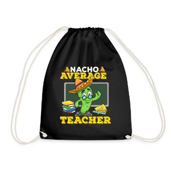 Cinco De Mayo Teacher - Drawstring Bag - black - Front