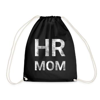 Human Resources HR Mom - Drawstring Bag - black - Front