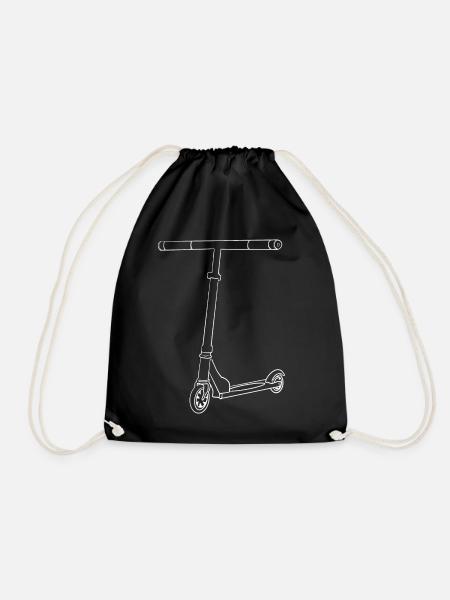 Einfacher Stunt Scooter für deine nächsten Scooter - Turnbeutel - Schwarz