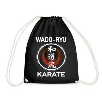 La chemise d’arts martiaux Wado-ryu cool - Sac de sport léger - noir - Devant