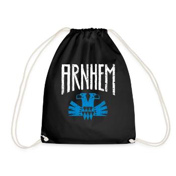 Arnhem Adler - Drawstring Bag - black - Front