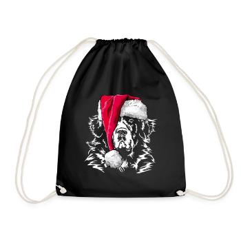 LANDSEER Noël bonnet de Wilsign cadeau - Sac de sport léger - noir - Devant