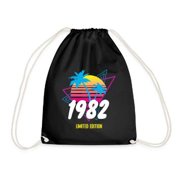 Anniversaire 1982 édition limitée - Sac de sport léger - noir - Devant