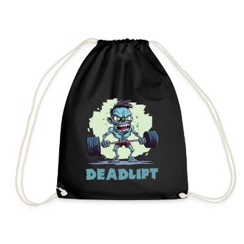Deadlift Zombie Halloween Design - Sac de sport léger - noir - Devant