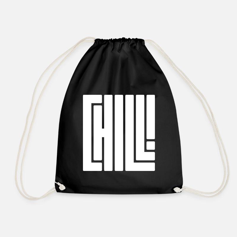 Chill - Turnbeutel - Schwarz
