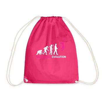 Evolution Volleyball - Turnbeutel - Fuchsia - Vorne