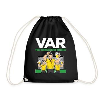 VAR de nombreux arbitres alcoolisés - Sac de sport léger - noir - Devant