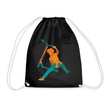trottinette freestyle - Sac de sport léger - noir - Devant