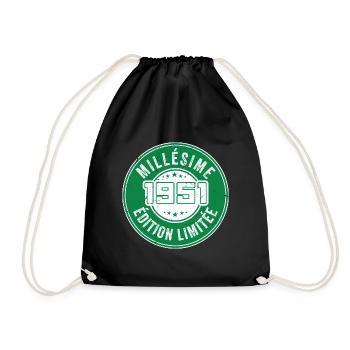 Millésime 1951 | édition limitée Anniversaire 1951 - Sac de sport léger - noir - Devant