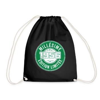 Millésime 1956 | édition limitée Anniversaire 1956 - Sac de sport léger - noir - Devant
