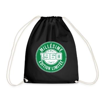 Millésime 1960 | édition limitée Anniversaire 1960 - Sac de sport léger - noir - Devant