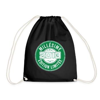 Millésime 2013 | édition limitée Anniversaire 2013 - Sac de sport léger - noir - Devant