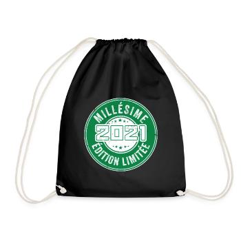 Millésime 2021 | édition limitée Anniversaire 2021 - Sac de sport léger - noir - Devant