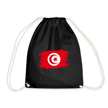 tunisie - Sac de sport léger - noir - Devant
