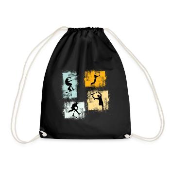 trottinette freestyle - Sac de sport léger - noir - Devant