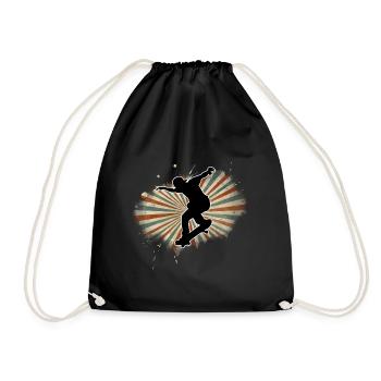 Skateboard Freestyle - Sac de sport léger - noir - Devant