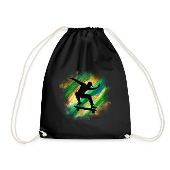 Skateboard Freestyle - Sac de sport léger - noir - Devant