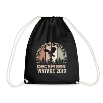 Incomparable depuis décembre 2019 5 Anniversaire - Sac de sport léger - noir - Devant