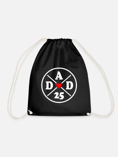 Dad 2025 - Turnbeutel - Schwarz