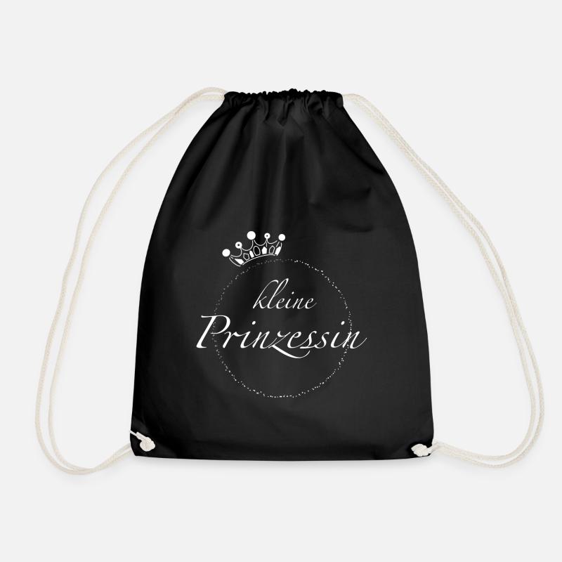 Kleine Prinzessin - Turnbeutel - Schwarz
