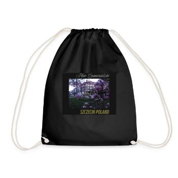 Plac gr Szczecin - Drawstring Bag - black - Front