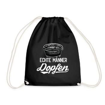 Dutch Oven Dopfen BBQ Feuertopf - Turnbeutel - Schwarz - Vorne