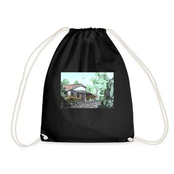 Agricultura Costa del Sud - Drawstring Bag - black - Front