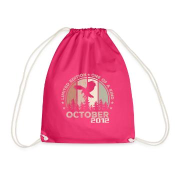 Incomparable depuis octobre 2012 12 Anniversaire - Sac de sport léger - fuchsia - Devant