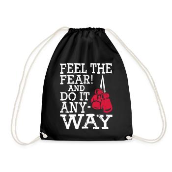 Boxen Boxing - Drawstring Bag - black - Front