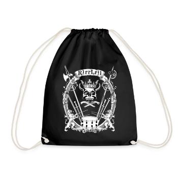 Batteur batteur drummer Paradiddle - Sac de sport léger - noir - Devant