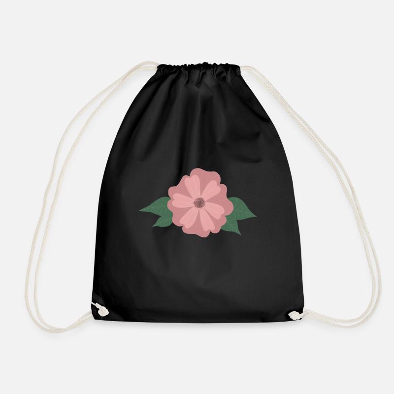 Positivity - Drawstring Bag - black