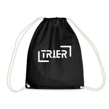 Trier - Turnbeutel - Schwarz - Vorne