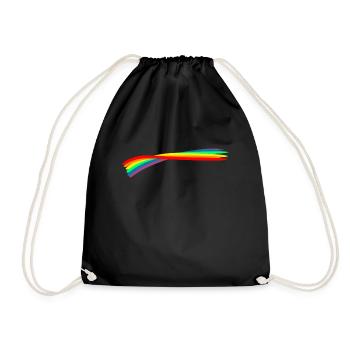 LGBTQ LGBTQ+ Pride Month Flag Design - Turnbeutel - Schwarz - Vorne